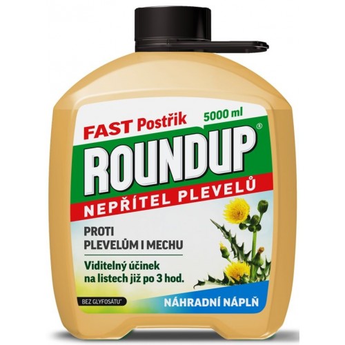 Roundup FAST Postřik 5L - náhradní náplň 1542102