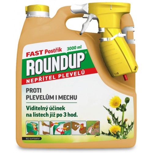 Roundup FAST Postřik 3L 1550112
