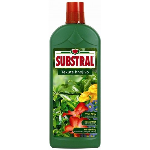 SUBSTRAL Tekuté hnojivo pro květiny 1L 1709102 SUBSTRAL Tekuté hnojivo pro květiny 1L 1709102