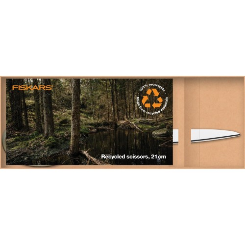Fiskars Recyklované nůžky, 21 cm, dárkové balení 1059075 Fiskars Recyklované nůžky, 21 cm, dárkové balení 1059075