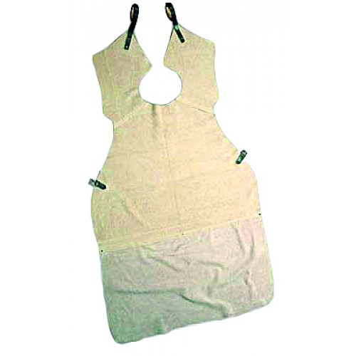 Zástěra svářečská, d. 132 cm, š. 84cm