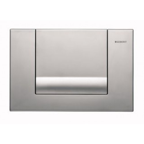 GEBERIT TANGO - ovládací tlačítko, Pochromovaná lesklá / pochromovaná matná 115.760.KA.1