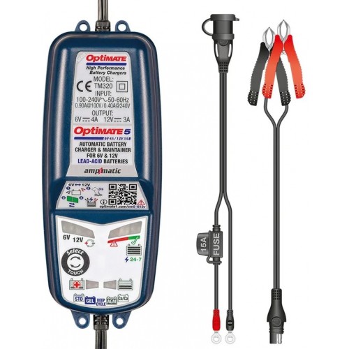 TECMATE OPTIMATE 5 Select Nabíječka (6V/4A-12V/3A) TM320