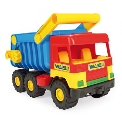 Auto middle Truck sklápěč, plast, 38cm, Wader 89032051