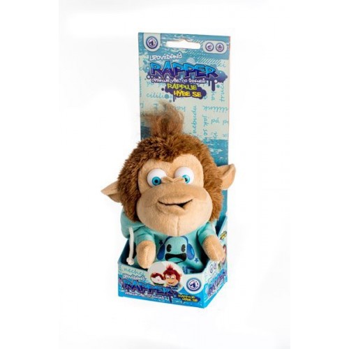 DJ mluvící opice rapper plyš 15cm 56330254 DJ mluvící opice rapper plyš 15cm 56330254