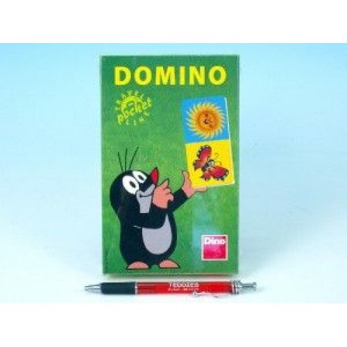Domino Krtek společenská hra na cesty 28ks 21621251