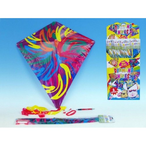 Drak Diamant, plast, 61x66cm, 6 různých druhů 49119175 Drak Diamant, plast, 61x66cm, 6 různých druhů 49119175