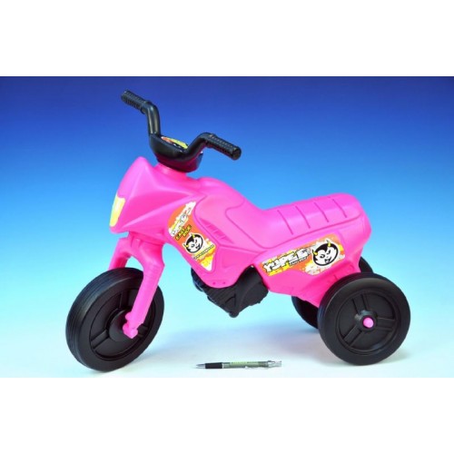 Odrážedlo Enduro Yupee růžové malé, výška sedadla 26cm 50000302