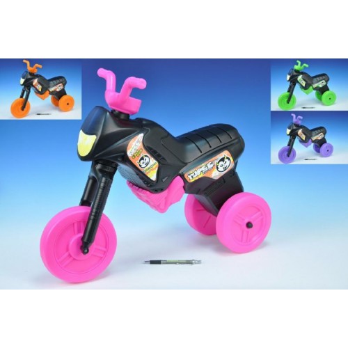Odrážedlo Enduro Yupee černé velké, výška sedadla 31cm 50000405