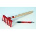 Hrábě malé dřevo/kov 27cm, různé barvy 34004168