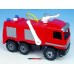 LENA Mercedes auto, hasiči, plast, 60cm, nosnost 50kg 43002028