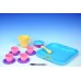 Nádobí + tác, Wader, plast, 17ks 89022030