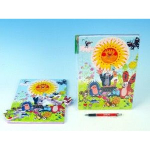 Pěnové puzzle Krtek 30x21cm 24ks 35020506