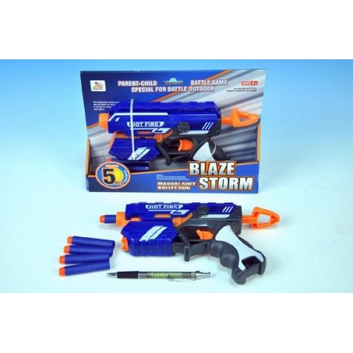 WIKY Pistole na pěnové náboje plast 24cm 49110614 WIKY Pistole na pěnové náboje plast 24cm 49110614