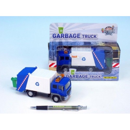 Auto popeláři,15cm, na baterie 2xLR41, se zvukem, se světlem 00024298 Auto popeláři,15cm, na baterie 2xLR41, se zvukem, se světlem 00024298