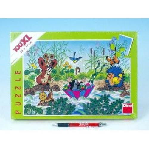 Puzzle Krtek Krtečkova plavba 47x33cm 100 dílků XXL 21343061