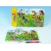 Pěnové puzzle Krtek 30x21cm 12ks 35020503