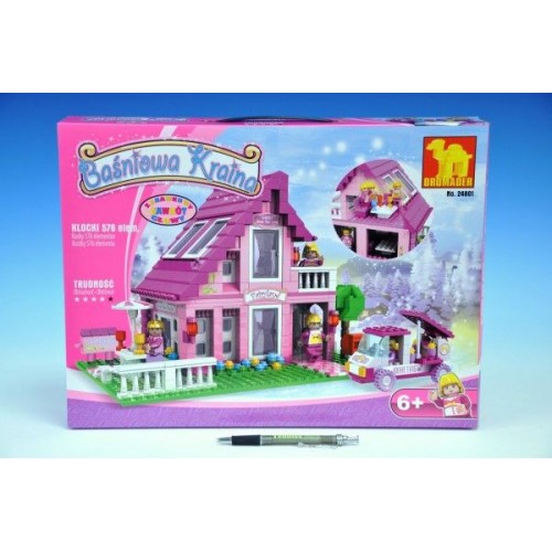 Stavebnice Dromader, pro holky, 576ks 23224801 Stavebnice Dromader, pro holky, 576ks 23224801