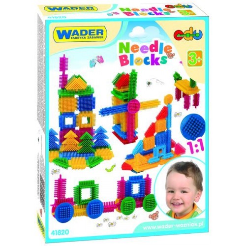 Wader Stavebnice ježci ,plast, 64ks 89041820