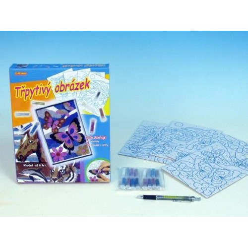 SMT Creatoys Třpytivý obrázek 4 ks 22888618 SMT Creatoys Třpytivý obrázek 4 ks 22888618
