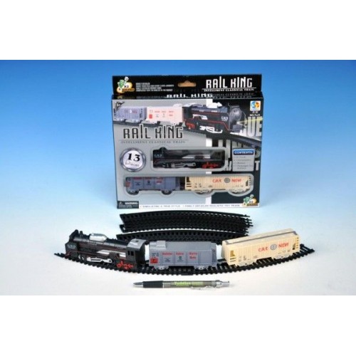 WIKY Vlak s kolejemi plast 67cm na baterie 49110785 WIKY Vlak s kolejemi plast 67cm na baterie 49110785