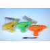 Vodní pistole stříkací plast 17cm, různé barvy 49118007