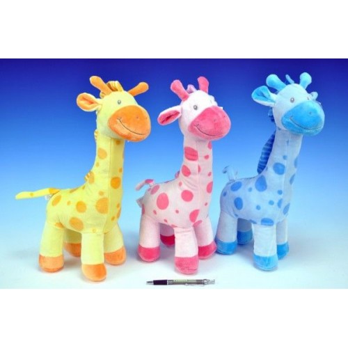 Žirafa plyš 38cm, 3 různé barvy 00028628 Žirafa plyš 38cm, 3 různé barvy 00028628