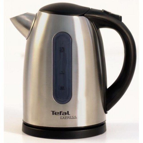 TEFAL Express II Inox konvice 1,7L nerez/černá KI170D40