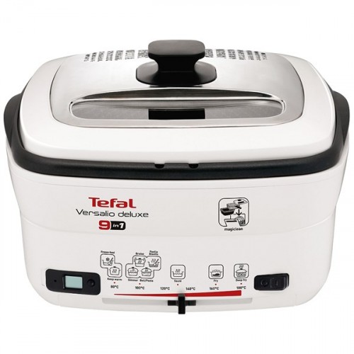 TEFAL Versalio De Luxe fritéza multifunkční fritéza 9v1 bílá FR495070