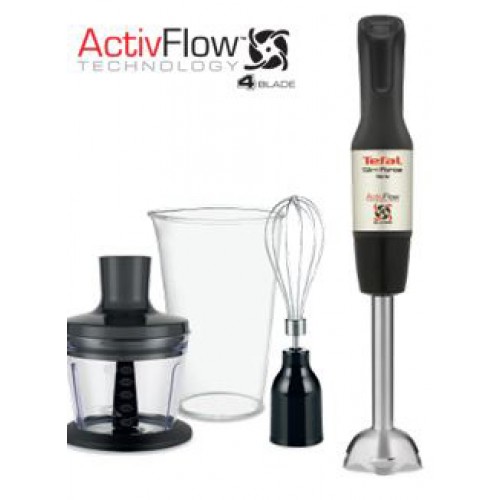 TEFAL Slimforce tyčový mixér metalická šampaň / černá HB853A38