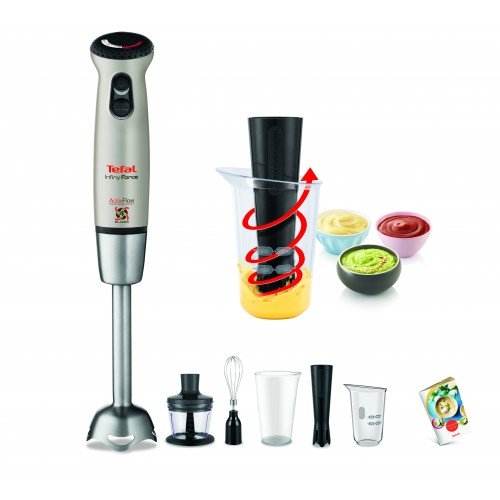 TEFAL InfinyForce tyčový mixér metalická šampaň / černá HB866A38