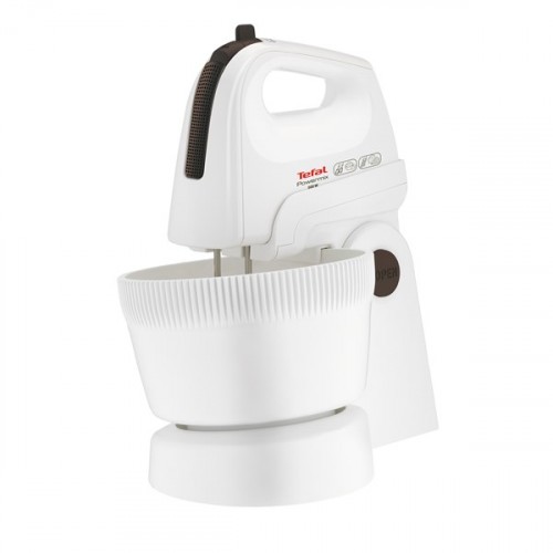 TEFAL ruční mxér POWERMIX 500W HB+SBOWL+CH ruční mxér bílá HT617138