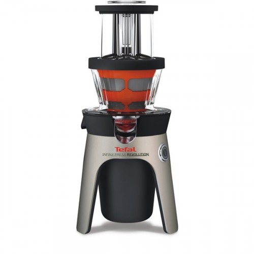 TEFAL Infiny Press Revolution odšťavňovač metalická šampaň / černá ZC500H38