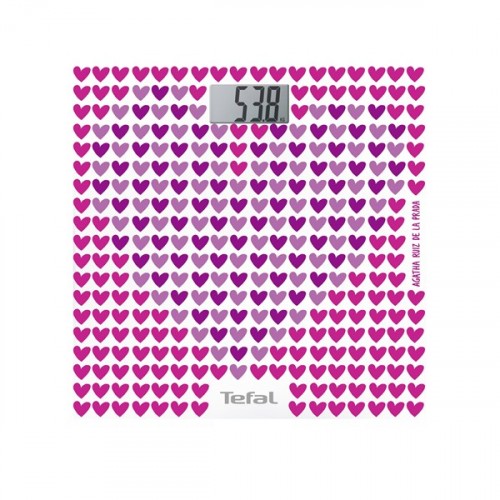 TEFAL FASHION Loving mood Pink AGATHA RUIZ osobní váha sklo PP1124V0 TEFAL FASHION Loving mood Pink AGATHA RUIZ osobní váha sklo PP1124V0