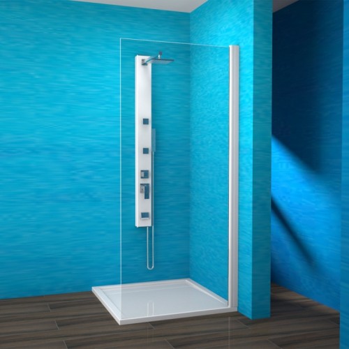 TEIKO Emotion EBS 100 P Sprchová zástěna 100x190cm, leštěný hliník 002P