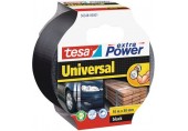 TESA Opravná páska Extra Power Universal, textilní, silně lepivá, černá, 10m x 50mm 56348-00001-05