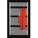 THERMAL TREND Koupelnový radiátor rondo 960/450 bílá KDO450940