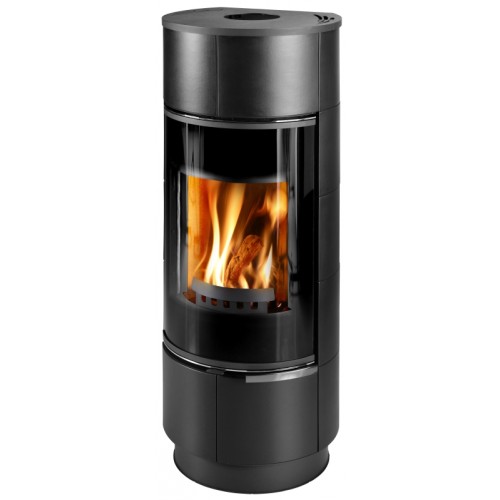 THORMA ATIKA Krbová kamna černá/keramika s akumulací