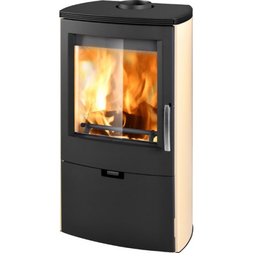 THORMA FALUN II Krbová kamna černá/cappucino