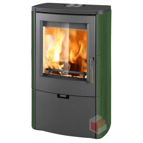 THORMA FALUN Krbová kamna šedá/olivovozelená THORMA FALUN Krbová kamna šedá/olivovozelená