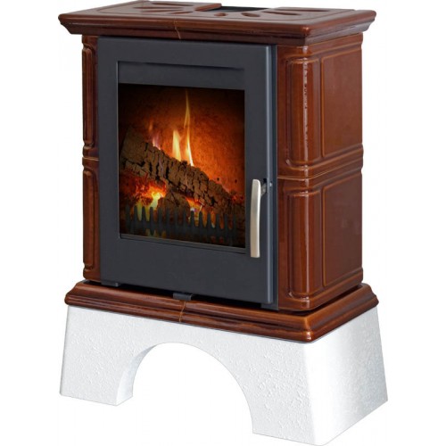 THORMA LANDSHUT Krbová kamna šedá/tmavohnedá