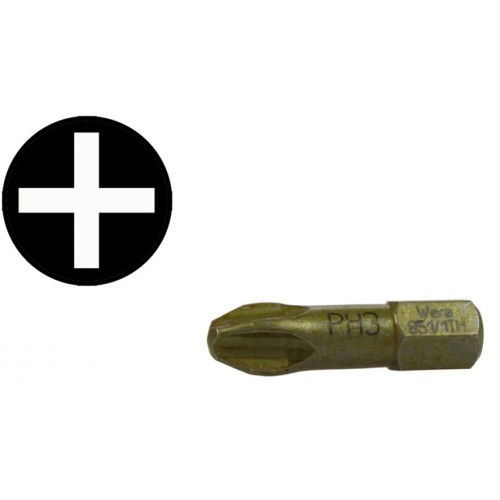 Bit PH1, 851/1TH, 1/4"x25 mm, 102-056605 Bit PH1, 851/1TH, 1/4"x25 mm, 102-056605