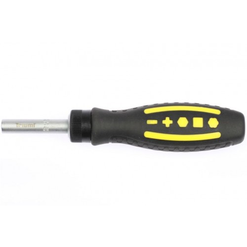 Šroubovák pro 1/4" bity, délka 190 mm, ráčnový, 100-02188