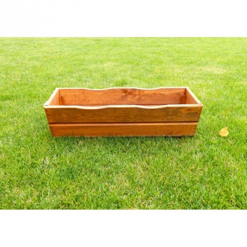 Truhlík dřevěný 64cm hnědý 48/9