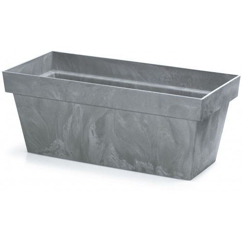 Prosperplast CUBE CASE BETON EFFECT Truhlík 39,2x18,2x16cm, marengo DCUC400E