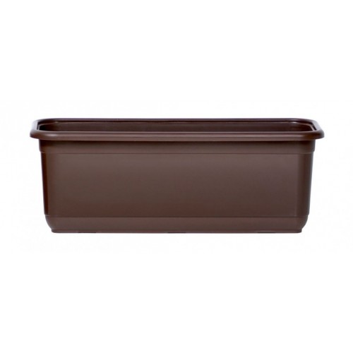 PROSPERPLAST FLORKA Truhlík 40x16,5x14 cm, hnědá ISFL400