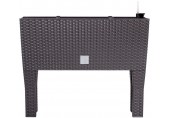 Prosperplast RATO CASE High Truhlík se zavlažováním 80x33x65cm, umbra DRTC800H