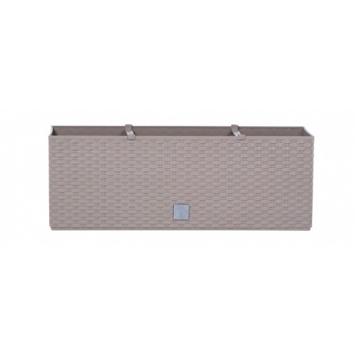 Prosperplast RATO CASE Truhlík se zavlažováním 51,4x19,2x18,6cm, mocca DRTC500