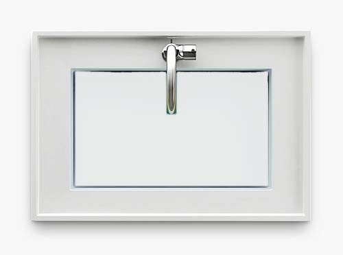 RAVAK BathGallery Deska do umyvadla, bílá X000000655