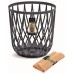 Prosperplast UNIQUBO Univerzální koš s jutovým pytlem 44,7cm, 55l, antracit IKUB55J